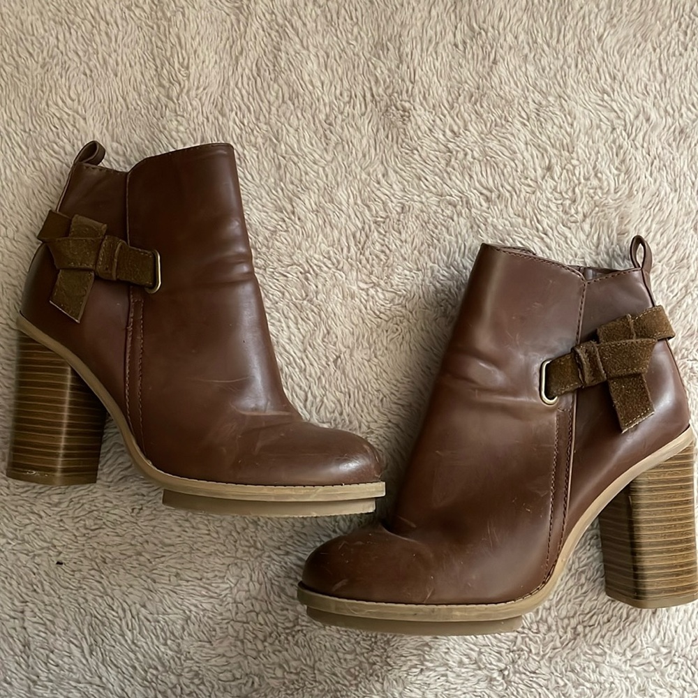Aldo+ Brown Ankle Boots